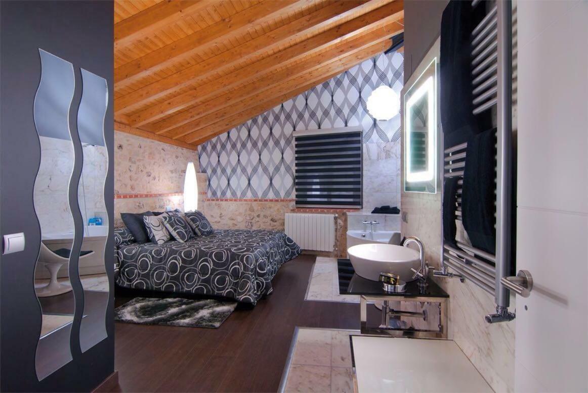 Casa Rural Luces Y Sombras Prádena Exteriör bild